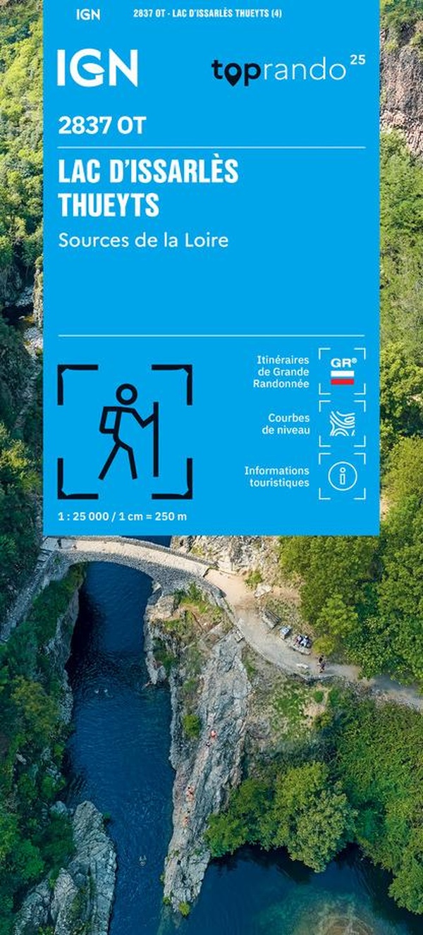 2837OT LAC ISSARLES THUEYTS SOURCES DE LA LOIRE