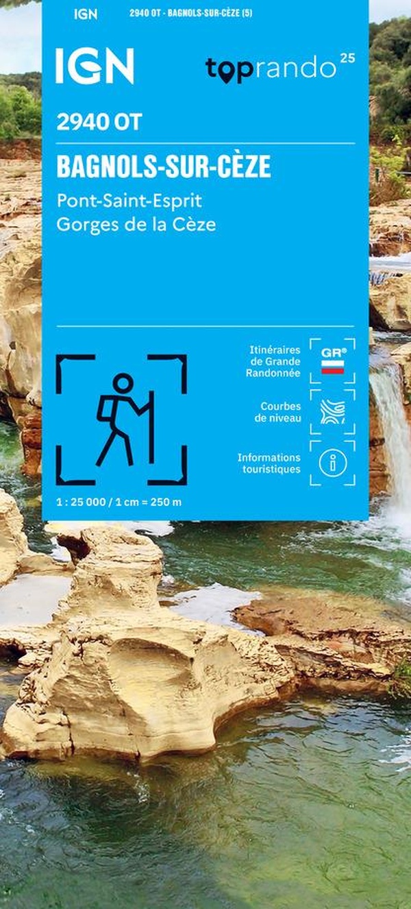 2940OT BAGNOLS-SUR-CEZE PONT ST ESPRIT-GORGES DE LA CEZE