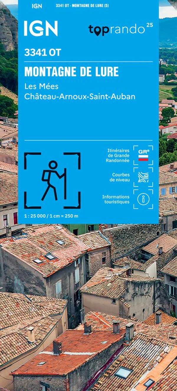 3341OT MONTAGNE DE LURE LES MEES CHATEAUX ARNOUX
