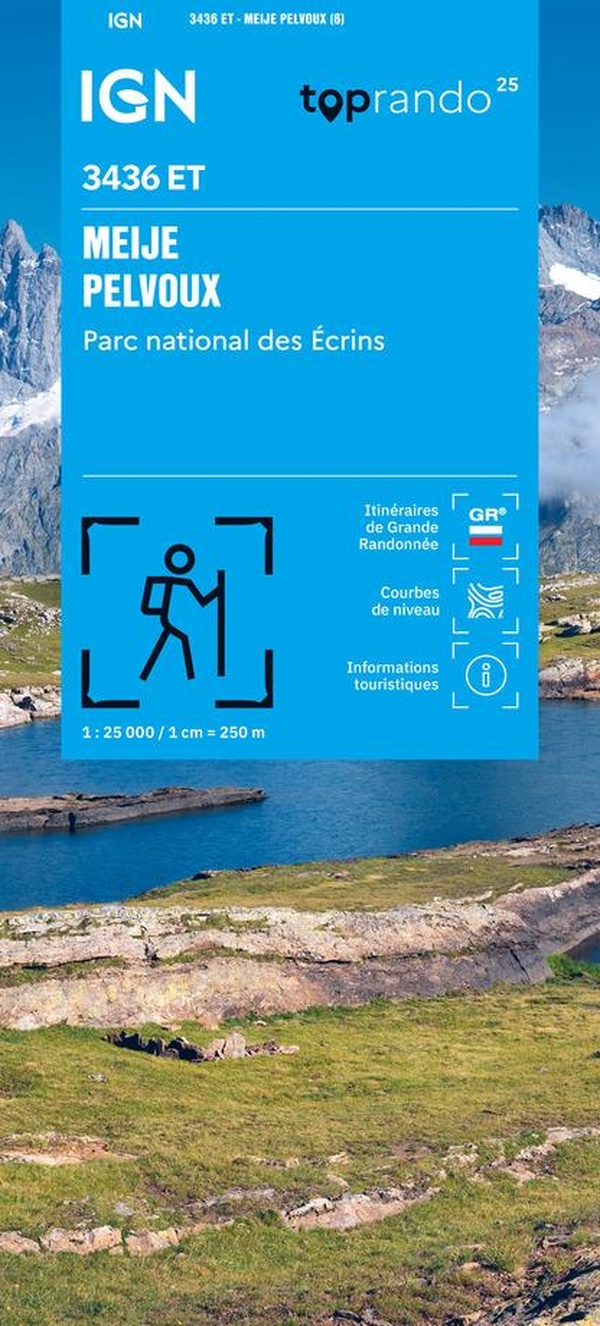 3436ET MEIJE, PELVOUX PN DES ECRINS / RECTO
