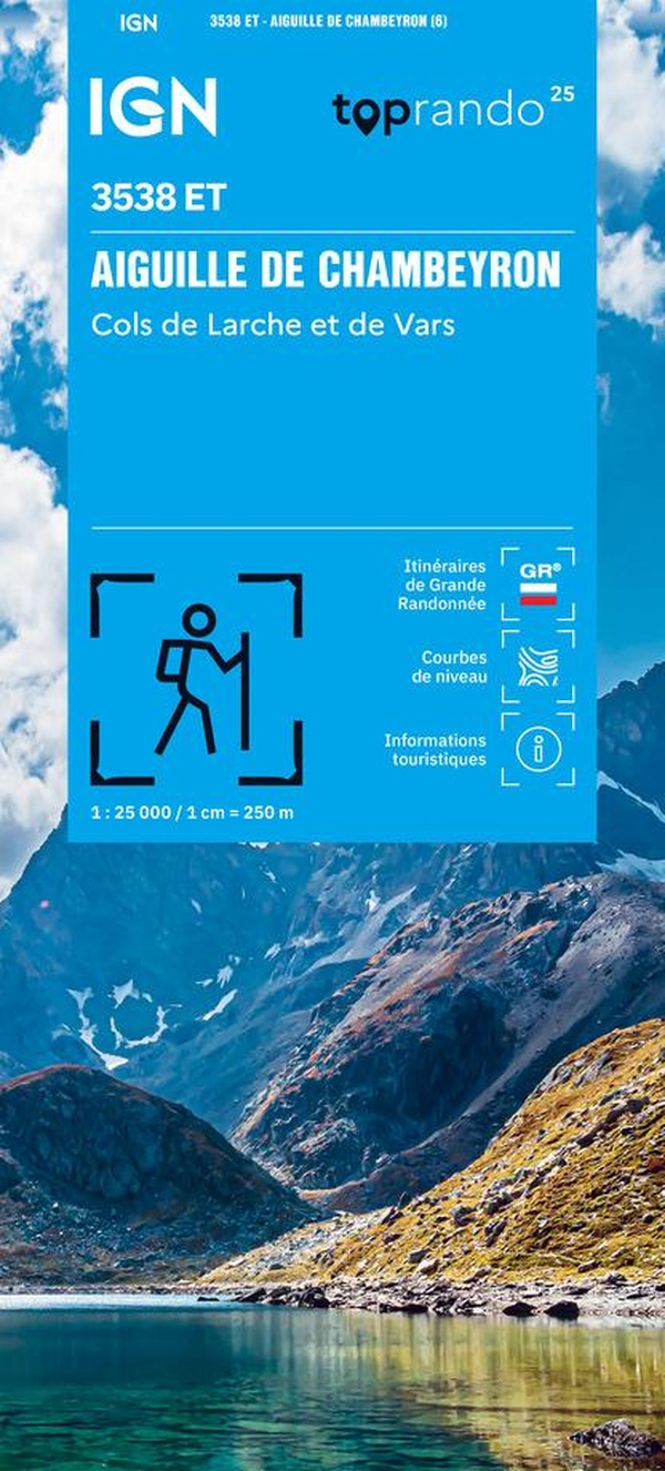3538ET AIGUILLE DE CHAMBEYRON COLS DE LARCHE ET DE VARS