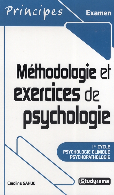METHODOLOGIE ET EXERCICES DE PSYCHOLOGIE