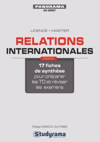 RELATIONS INTERNATIONALES
