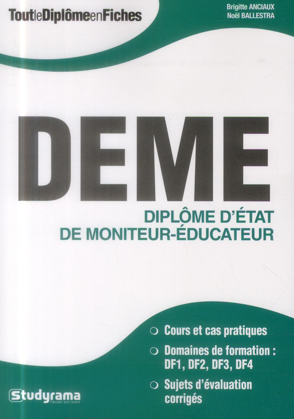 DEME DIPLOME D'ETAT DE MONITEUR-EDUCATEUR