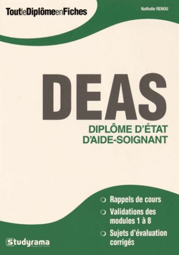 DEAS DIPLOME D'ETAT D'AIDE SOIGNANT