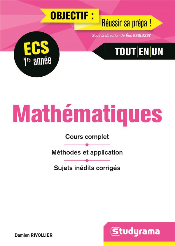 MATHEMATIQUES 1RE ANNEE ECS