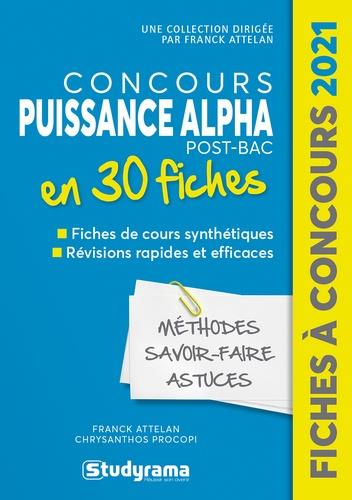 CONCOURS PUISSANCE ALPHA EN 60 FICHES