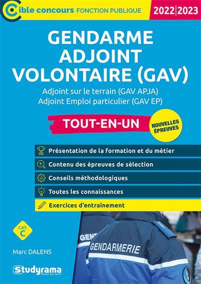 GENDARME ADJOINT VOLONTAIRE (GAV)  TOUT-EN-UN - RECRUTEMENT EMPLOI-JEUNES SOUS CONTRAT  ASELECTION