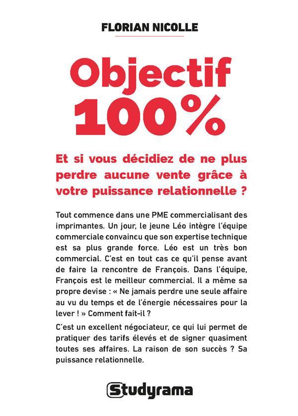 OBJECTIF 100A% - ET SI VOUS DECIDIEZ DE NE PLUS PERDRE AUCUNE VENTE GRACE A VOTRE PUISSANCE RELATIO