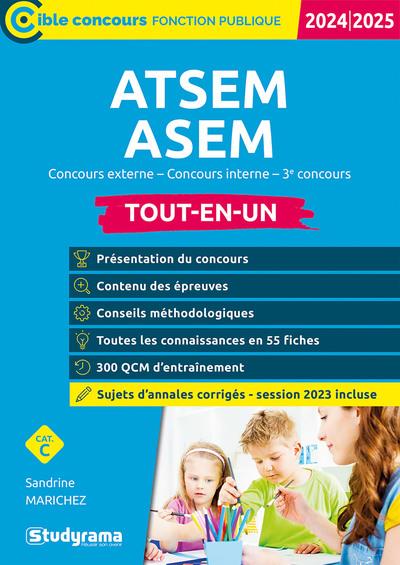 CIBLE CONCOURS FONCTION PUBLIQUE - ATSEM/ASEM TOUT-EN-UN (CATEGORIE C CONCOURS 2024-2025) - CONC