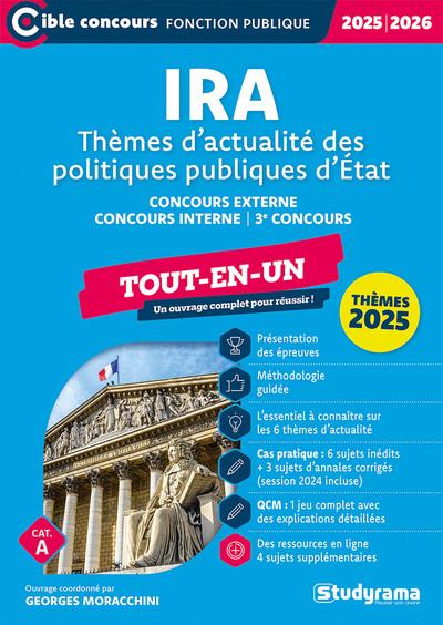 CIBLE CONCOURS FONCTION PUBLIQUE - CONCOURS DES IRA THEMES DACTUALITE DES POLITIQUES PUBLIQUES DETA