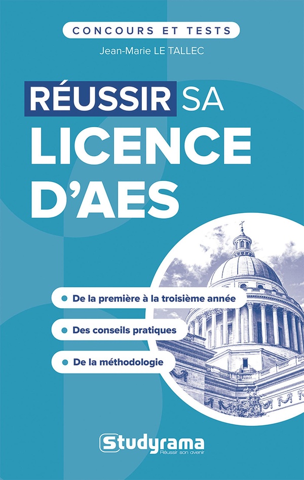 CONCOURS ETUDES SUPERIEURES - REUSSIR SA LICENCE D'AES