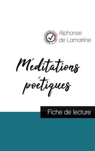 MEDITATIONS POETIQUES DE LAMARTINE FICHE DE LECTURE ET ANALYSE COMPLETE DE L OEU