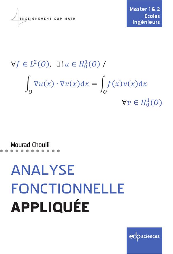 ANALYSE FONCTIONNELLE APPLIQUEE