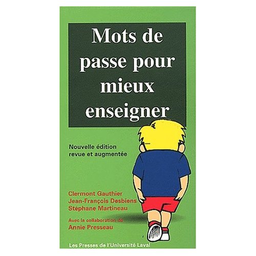 MOTS DE PASSE POUR MIEUX ENSEIGNER