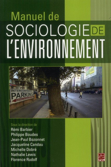 MANUEL DE SOCIOLOGIE DE L'ENVIRONNEMENT
