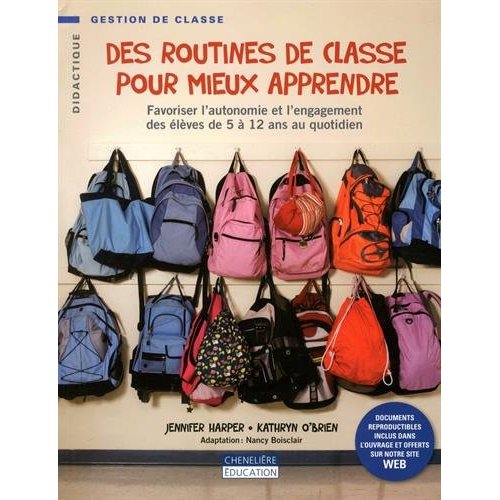 DES ROUTINES DE CLASSE POUR MIEUX APPRENDRE