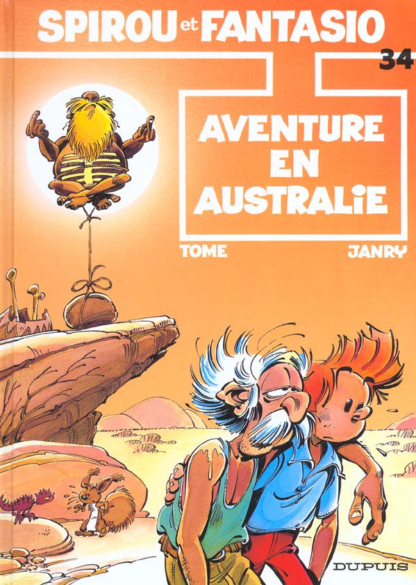 SPIROU ET FANTASIO - TOME 34 - AVENTURE EN AUSTRALIE