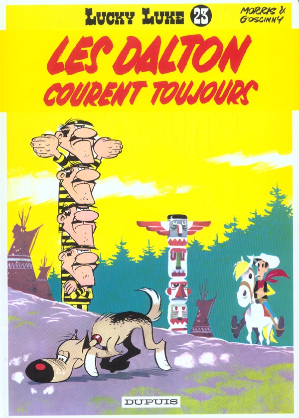 LUCKY LUKE - TOME 23 - LES DALTON COURENT TOUJOURS