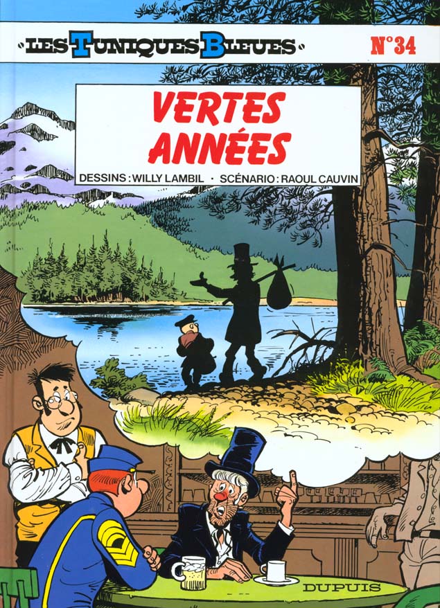 LES TUNIQUES BLEUES - TOME 34 - VERTES ANNEES