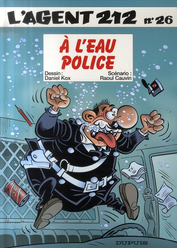 L'AGENT 212 - TOME 26 - A L'EAU POLICE