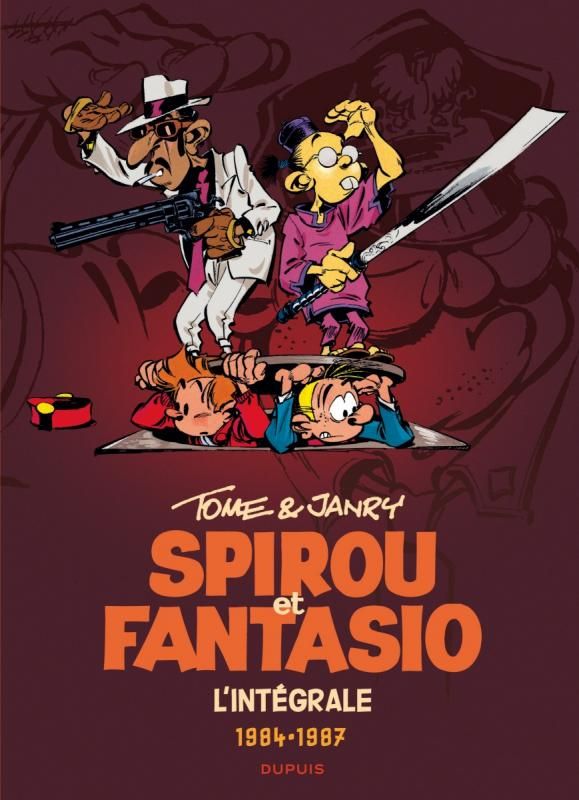 SPIROU ET FANTASIO - L'INTEGRALE - TOME 14 - TOME & JANRY 1984-1987