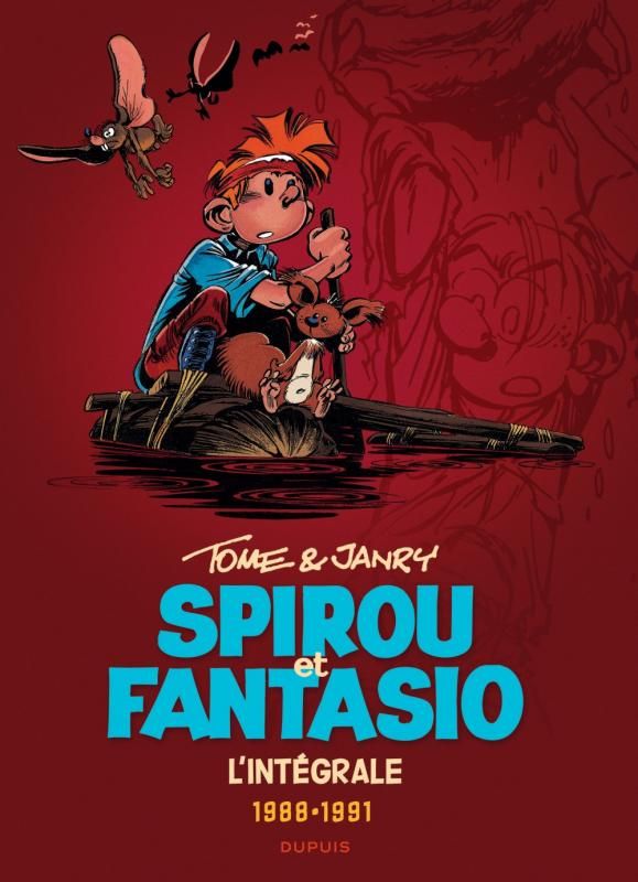 SPIROU ET FANTASIO - L'INTEGRALE - TOME 15 - TOME & JANRY 1988-1991