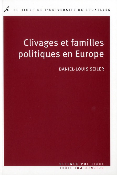 CLIVAGES ET FAMILLES POLITIQUES EN EUROPE
