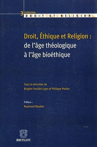 DROIT, ETHIQUE ET RELIGION