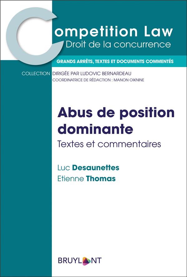 DROIT MATERIEL EUROPEEN DES ABUS DE POSITION DOMINANTE