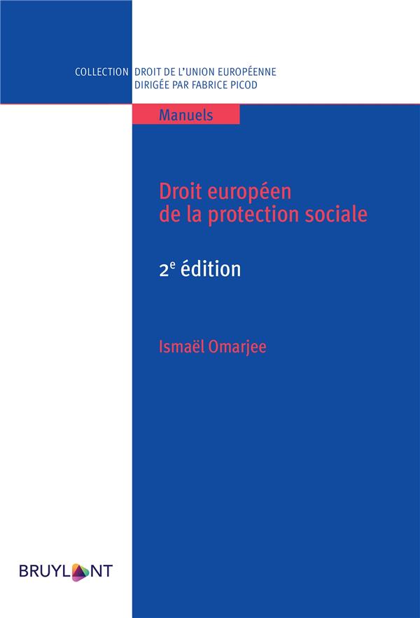 MANUEL DE DROIT EUROPEEN DE LA PROTECTION SOCIALE