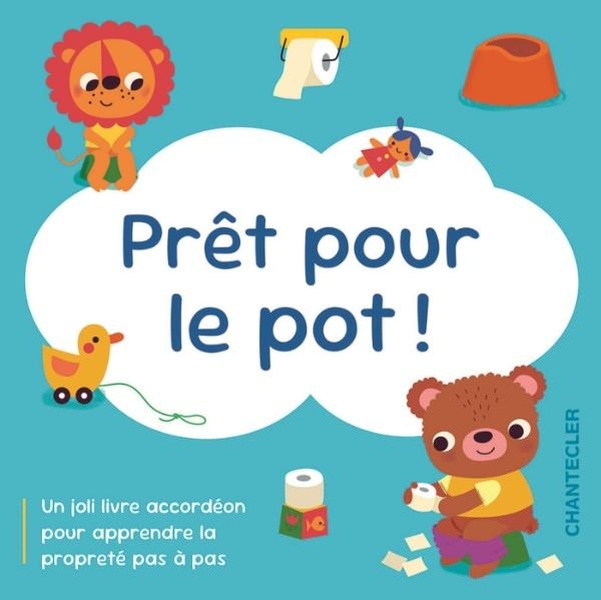 PRET POUR LE POT! (LIVRE ACCORDEON EN BOITE)