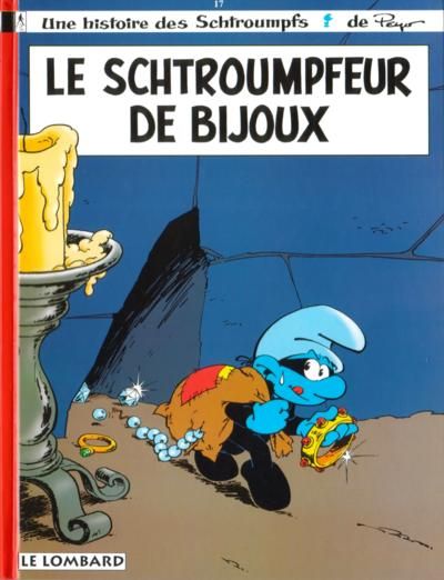 LES SCHTROUMPFS LOMBARD - TOME 17 - LE SCHTROUMPFEUR DE BIJOUX
