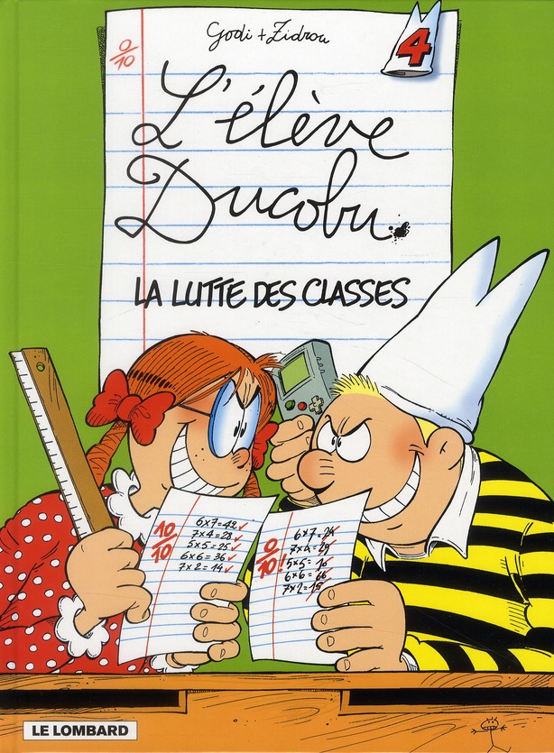 DUCOBU  - TOME 4 - LA LUTTE DES CLASSES