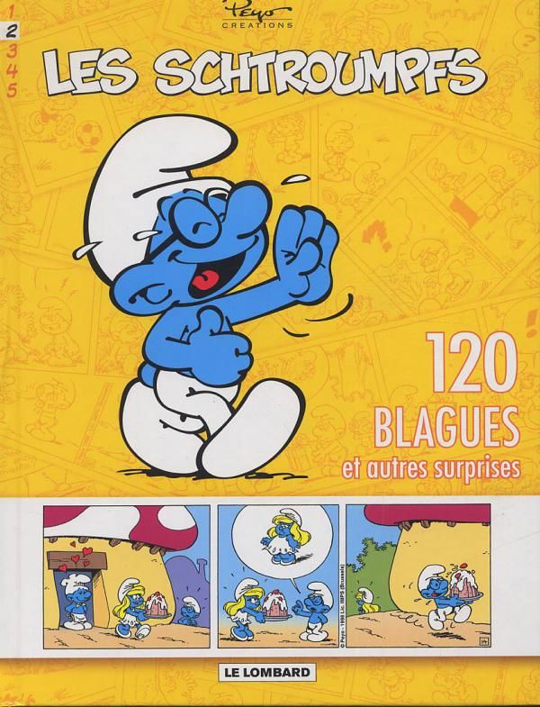 LES SCHTROUMPFS - SCHTROUMPFS (120 BLAGUES) - TOME 2 - 120 BLAGUES ET AUTRES SURPRISES T2