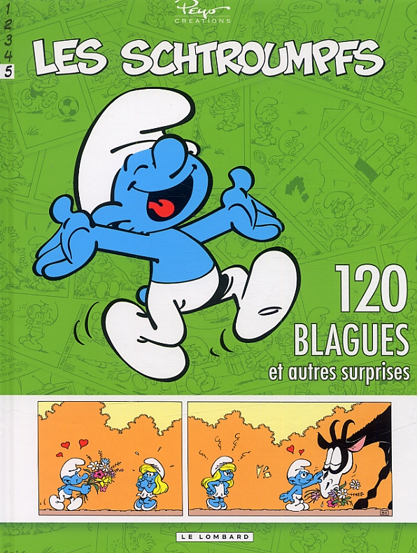 LES SCHTROUMPFS - SCHTROUMPFS (120 BLAGUES) - TOME 5 - 120 BLAGUES ET AUTRES SURPRISES T5