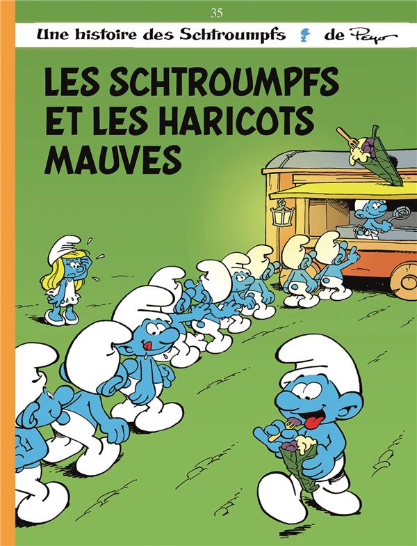 LES SCHTROUMPFS LOMBARD - TOME 35 - LES SCHTROUMPFS ET LES HARICOTS MAUVES