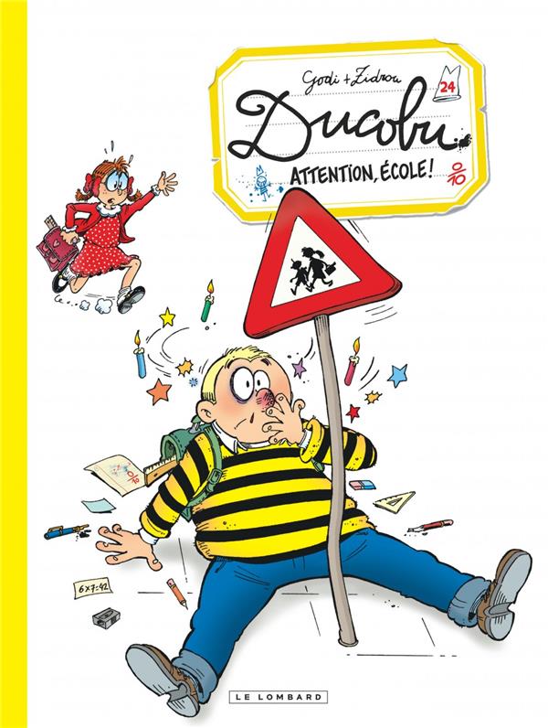 DUCOBU  - TOME 24 - ATTENTION, ECOLE!