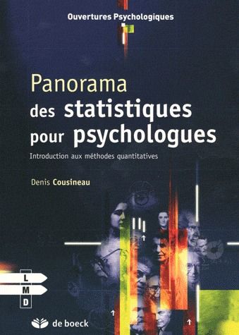 PANORAMA DES STATISTIQUES POUR PSYCHOLOGUES