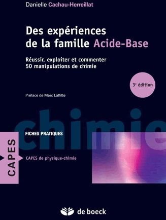 DES EXPERIENCES DE LA FAMILLE ACIDE-BASE