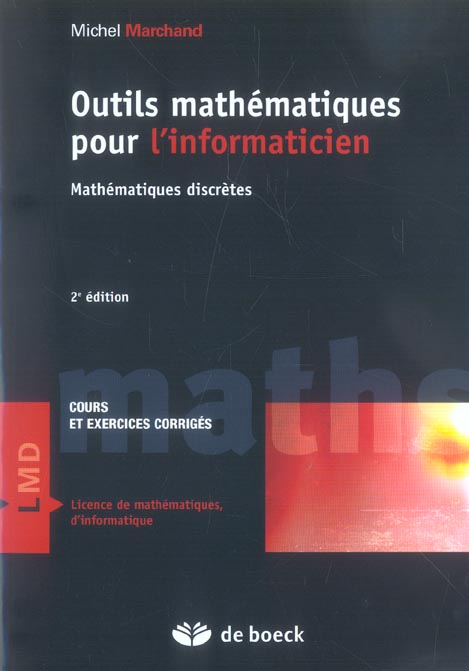 OUTILS MATHEMATIQUES POUR L'INFORMATICIEN - MATHEMATIQUES DISCRETES