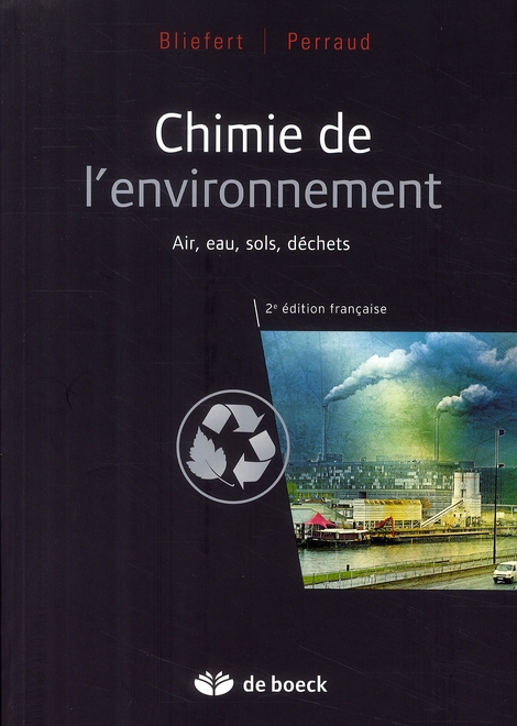 CHIMIE DE L'ENVIRONNEMENT