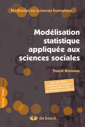 MODELISATION STATISTIQUE APPLIQUEE AUX SCIENCES SOCIALES