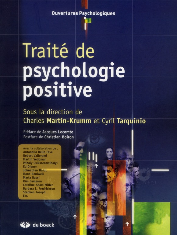 TRAITE DE PSYCHOLOGIE POSITIVE