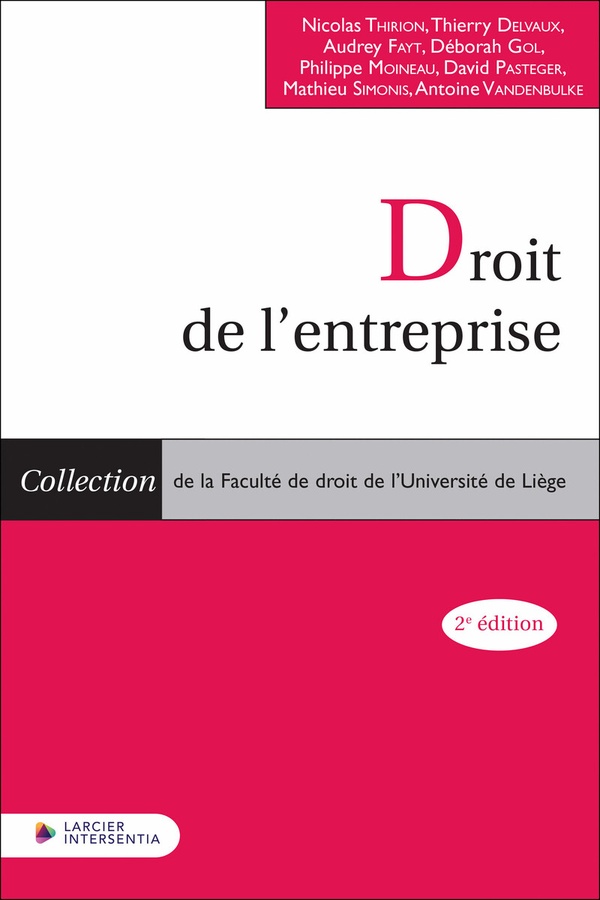 DROIT DE L'ENTREPRISE