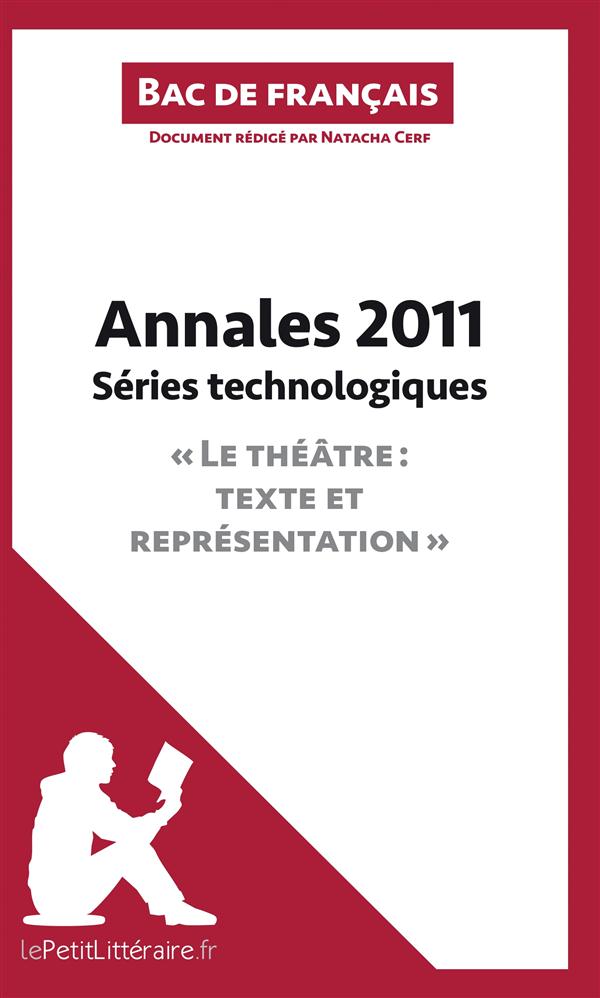 ANNALES 2011 SERIES TECHNOLOGIQUES 