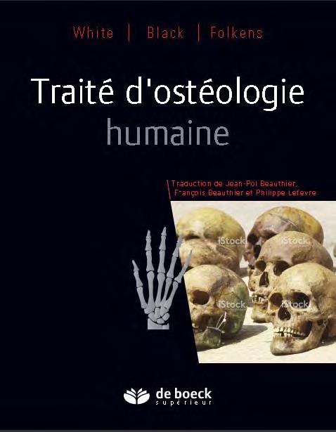 TRAITE D'OSTEOLOGIE HUMAINE