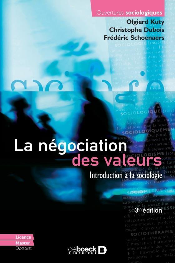 DE LA VALEUR A LA NORME - INTRODUCTION A LA SOCIOLOGIE