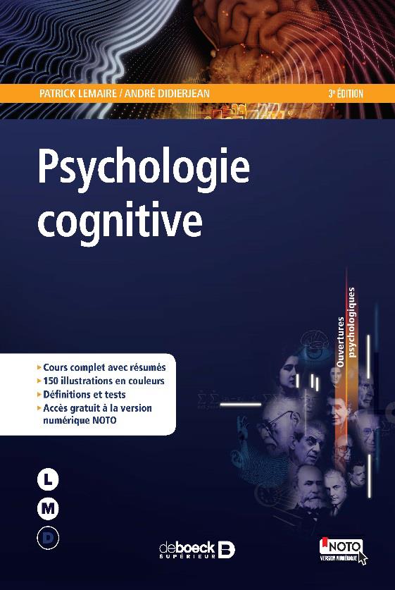 INTRODUCTION A LA PSYCHOLOGIE COGNITIVE
