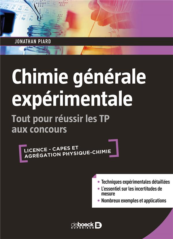 CHIMIE GENERALE EXPERIMENTALE